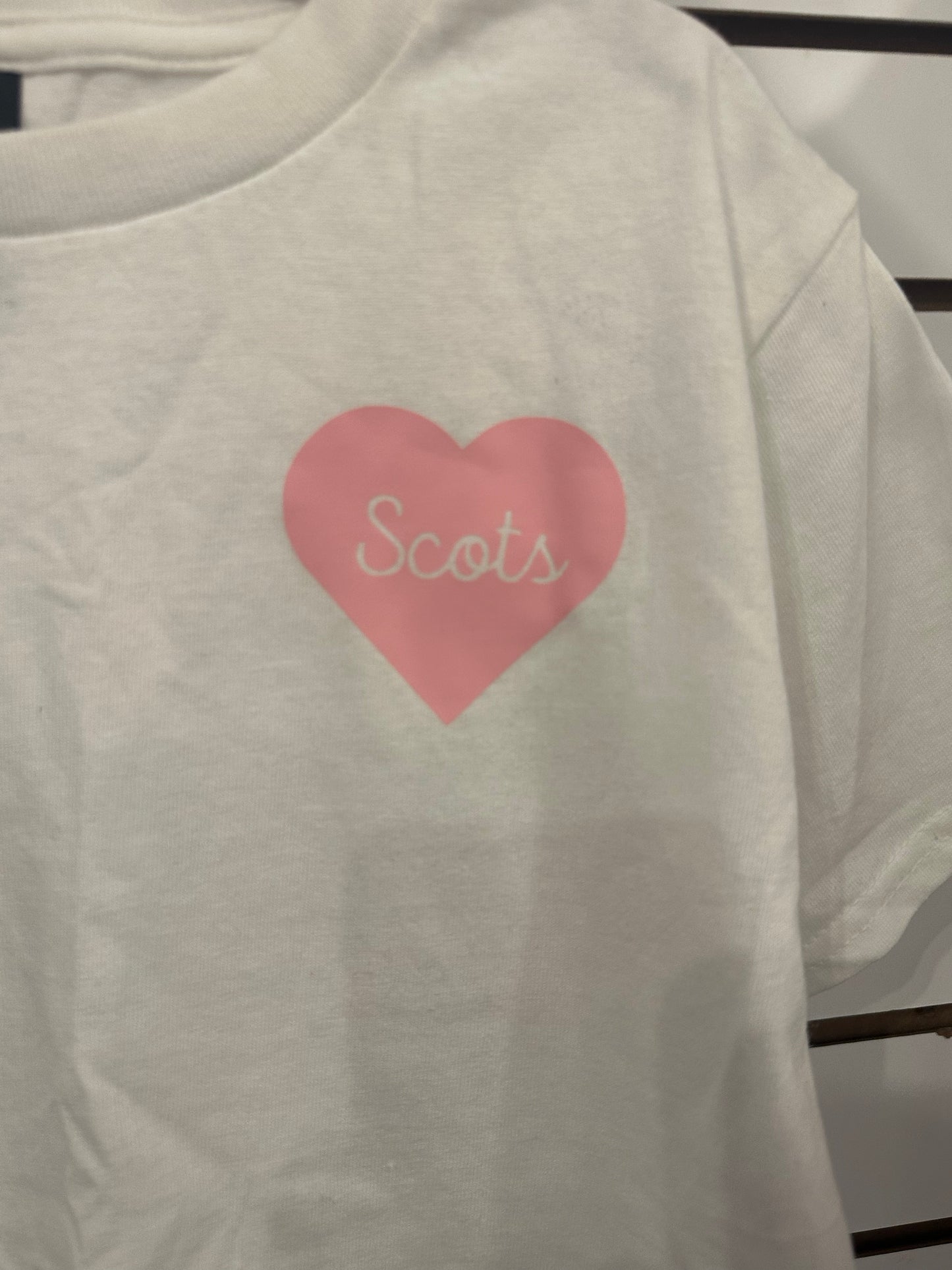 Youth White Scots Shirt