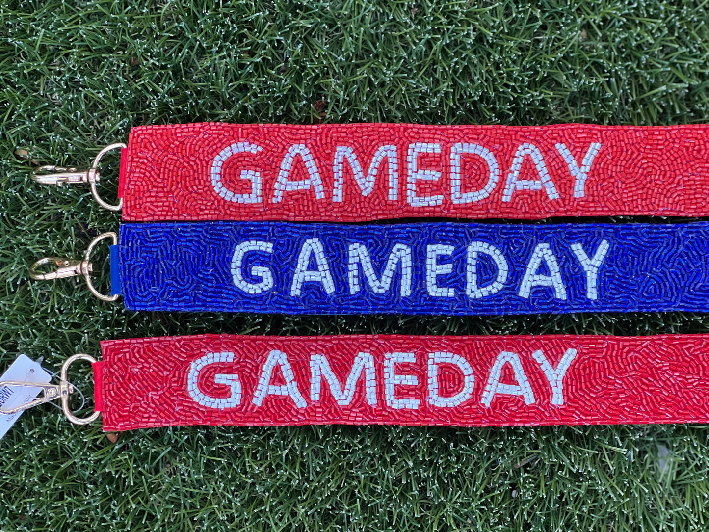 Beaded Game Day Purse Strap
