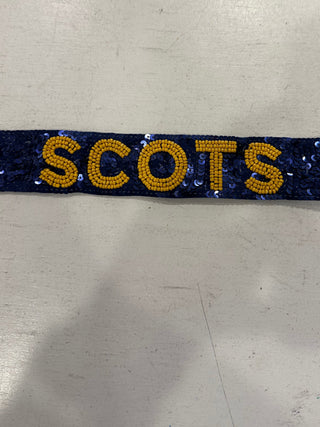 Scots Game Day Purse Strap