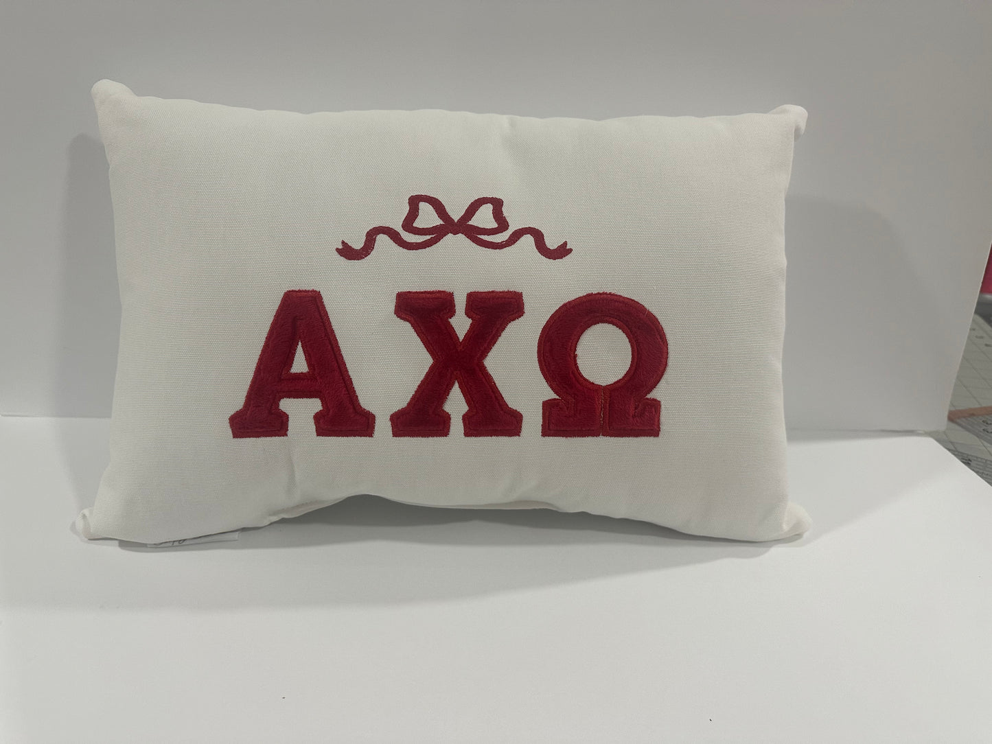 Sorority Bow Pillow