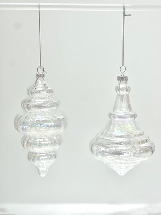 Iridescent Glass Ornament
