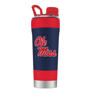 Ole Miss 20 Oz. Stainless Steel Shaker with Agitator