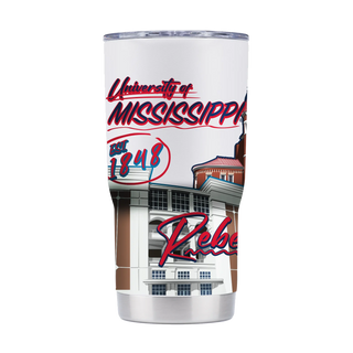 Ole Miss 20oz Campus Icons Tumbler