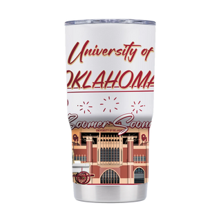 University of Oklahoma 20 Oz. Campus Icons Tumbler