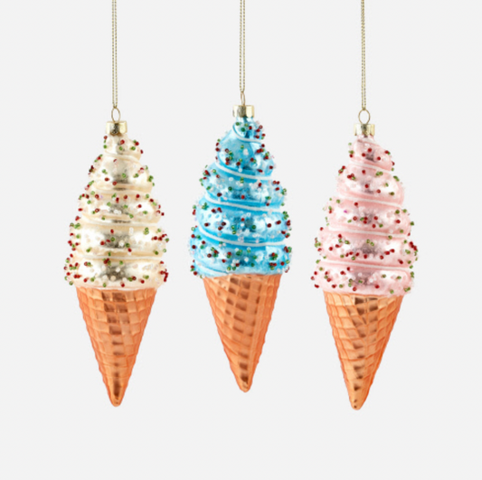 Sprinkle Ice Cream Cone