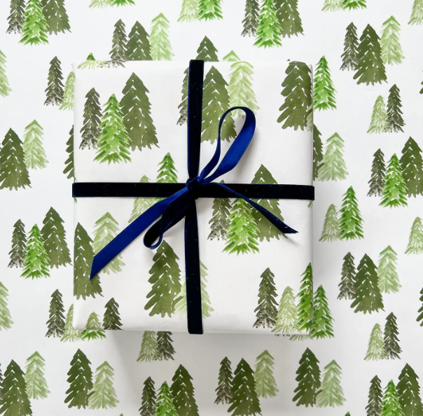 Forest Trees Wrapping Paper