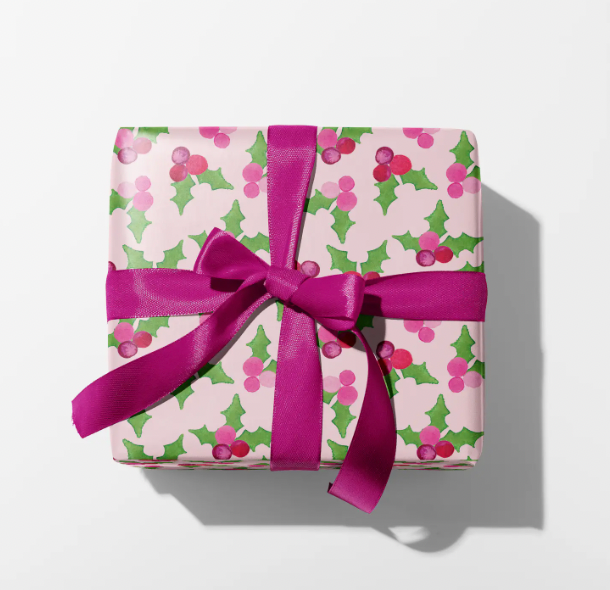 Holly Berries Wrapping Paper