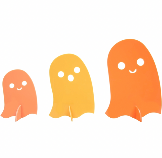 Acrylic Ghost Set- Oranges