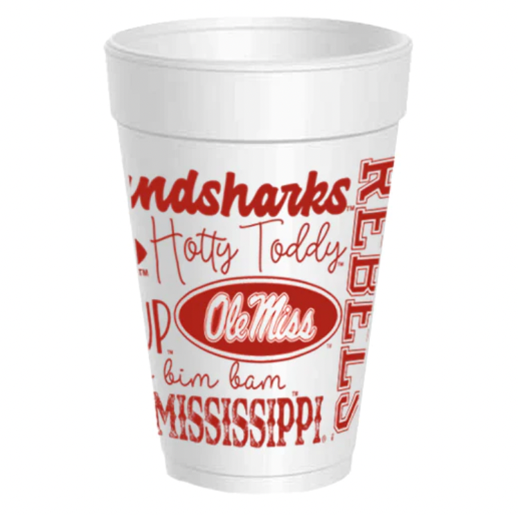 Ole Miss- Traditions Styrofoam Cups