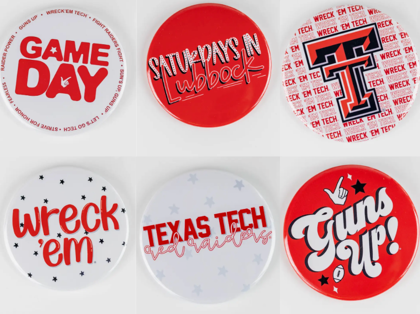 Texas Tech Gameday Pins