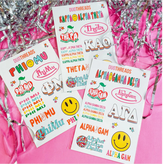 Sorority Sticker Sheets