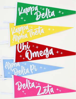 Sorority Stardust Pennant Flag