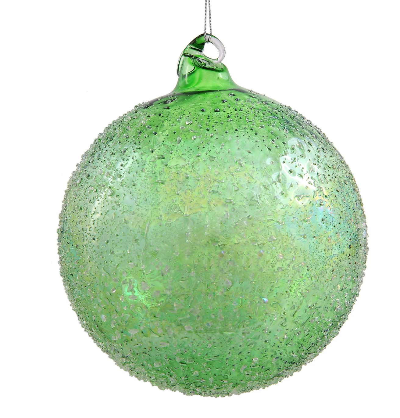 Jim Marvin Beaded Ornament- Green