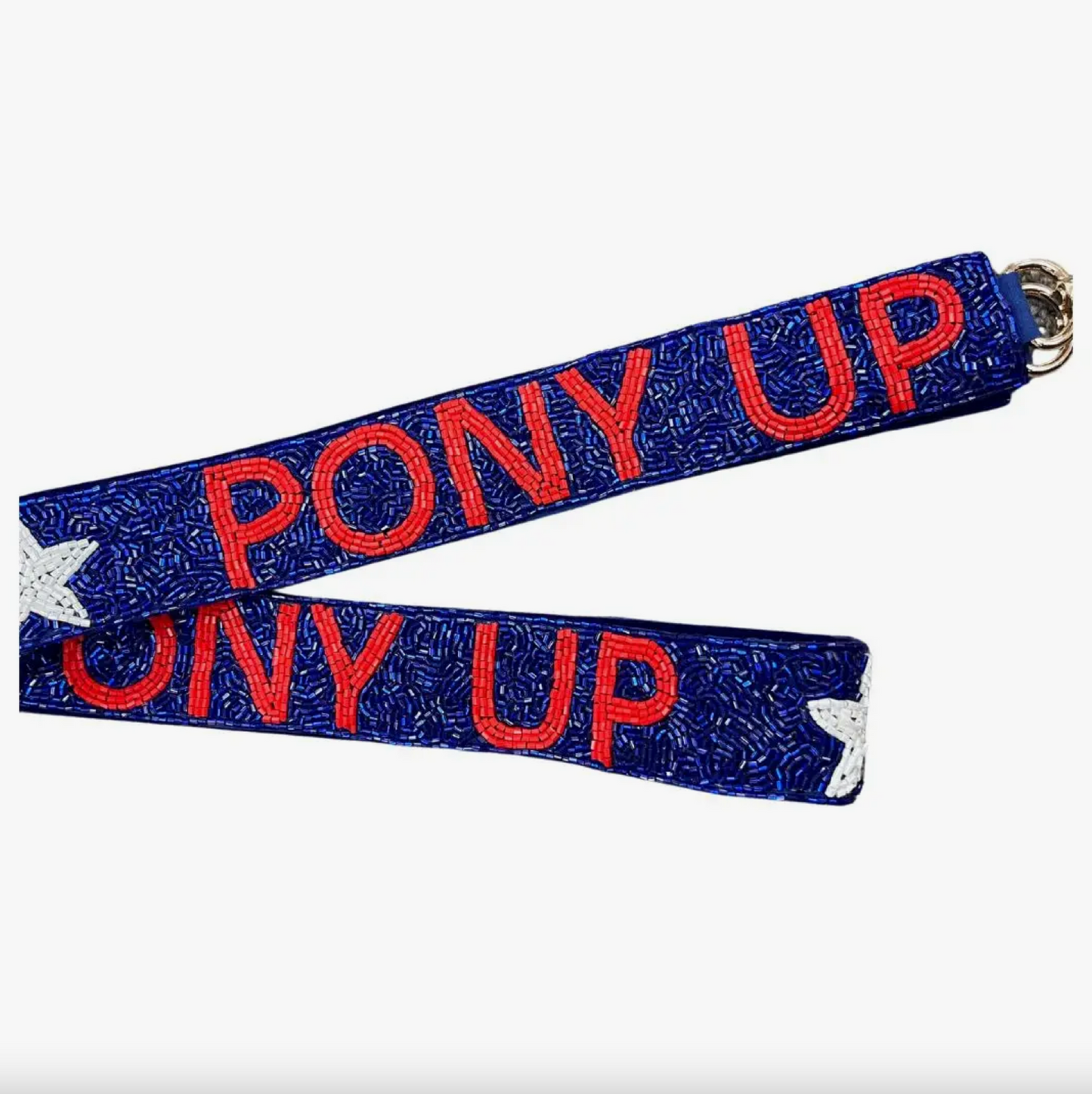 SMU Game day Strap Red/Blue Pony Up
