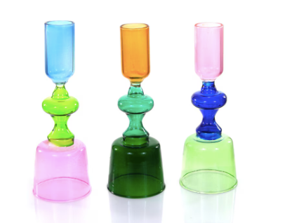 TRI COLOR CANDLESTICKS