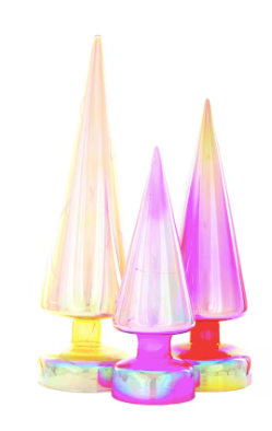 IRIDESCENT CONE TREES