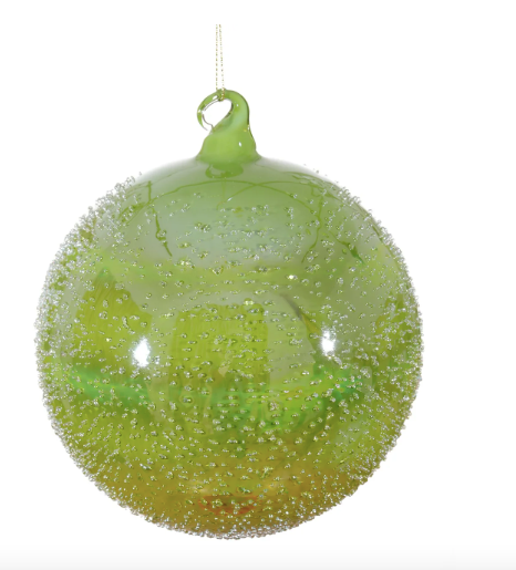 Jim Marvin Beaded Ball - Green