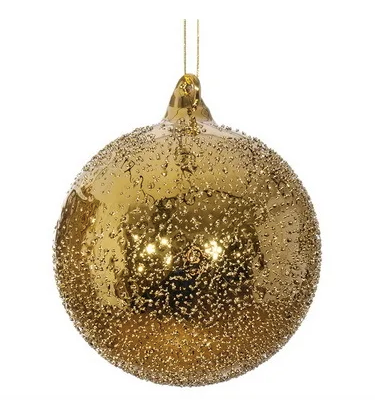 Jim Marvin Beaded Ball - Copper Gold