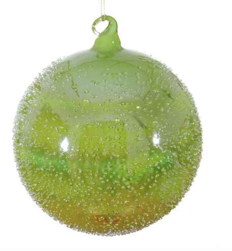 Jim Marvin Beaded Ball - Green