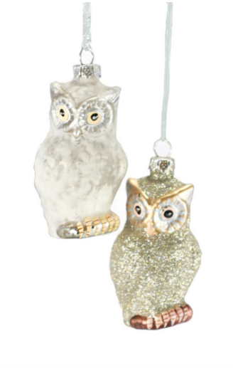 GLITTERED OWL