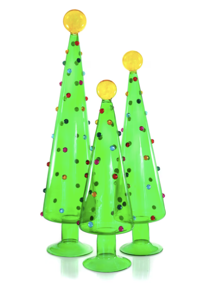 DECORATED DOTTED TREES