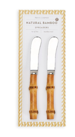 Natural Bamboo Handle Spreaders