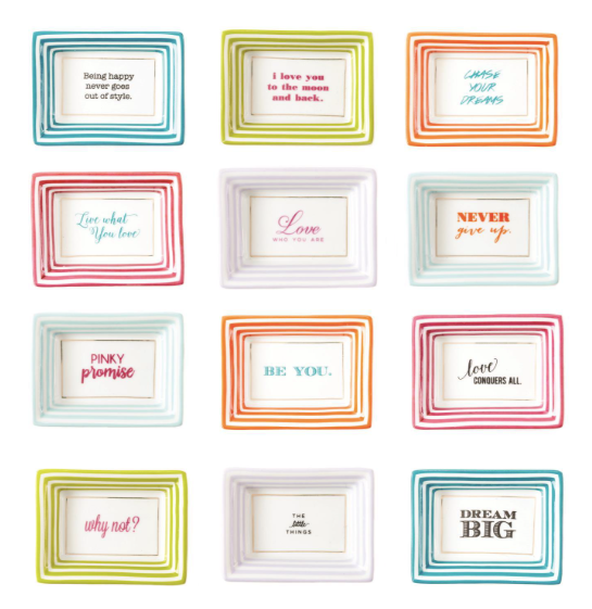 Petite Wise Sayings Trinket Tray