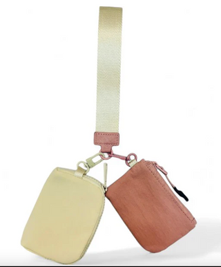 Dual Color Wristlet