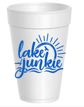 Lake Junkie Styrofoam Cups
