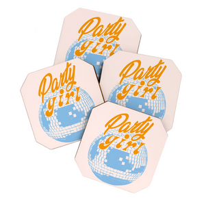 Party Girl Coasters