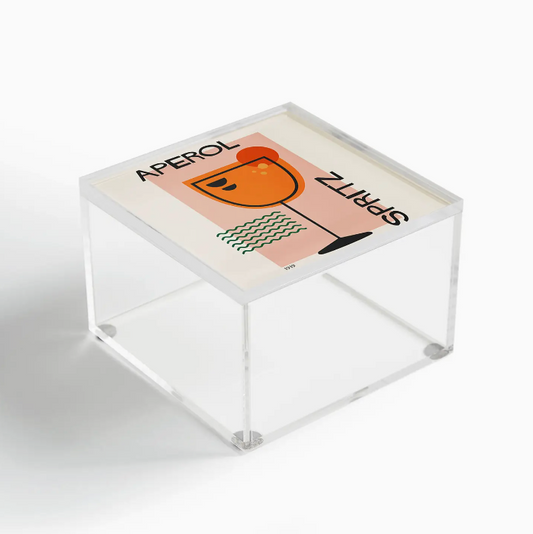 Mod Aperol Spritz Lidded Box