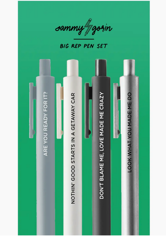 Taylor Swift Big Rep Pen Set