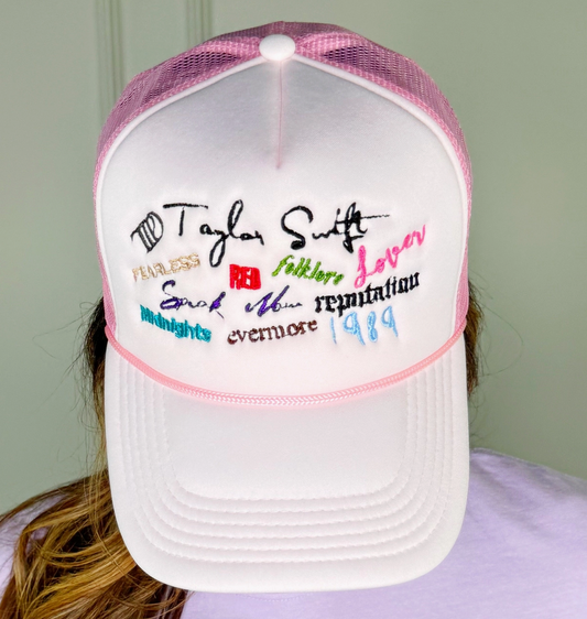 Taylor Swift Albums Trucker Hat