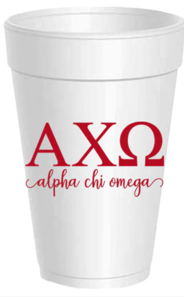 Alpha Chi Omega - Styro Cups