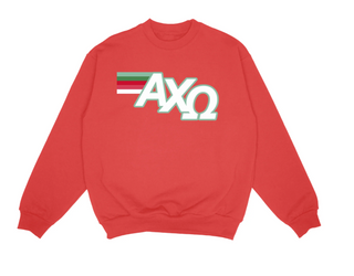 In Flight Sweatshirt Alpha Chi Omega