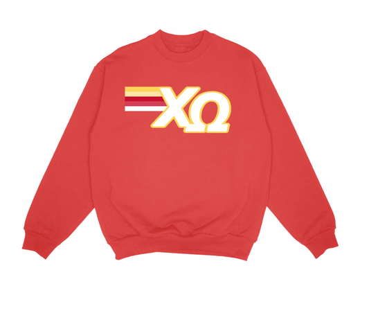 In Flight Sweatshirt Chi Omega