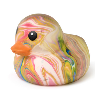 Jumbo Squishy Rainbow Duckie