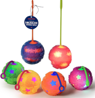 Light Up Bungee Ball Squeezie