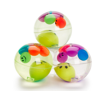 Happy LED Glitter Bouncing Ball