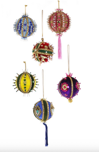 BEADED & SEQUINED BAUBLE