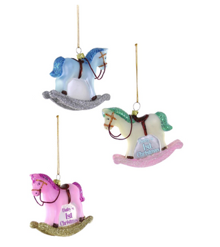Vintage Rocking Horse Ornament