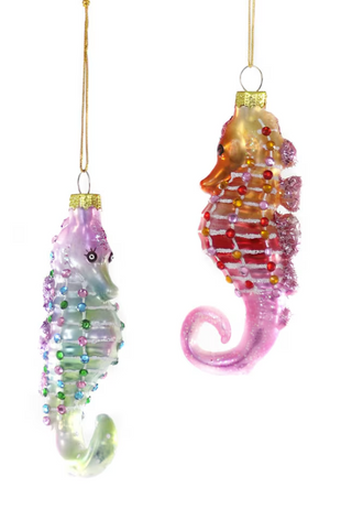 Deep Seas Seahorse Ornament
