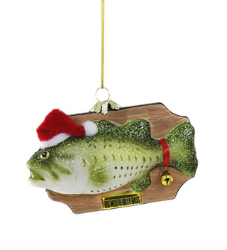 Caroling Fish Ornament
