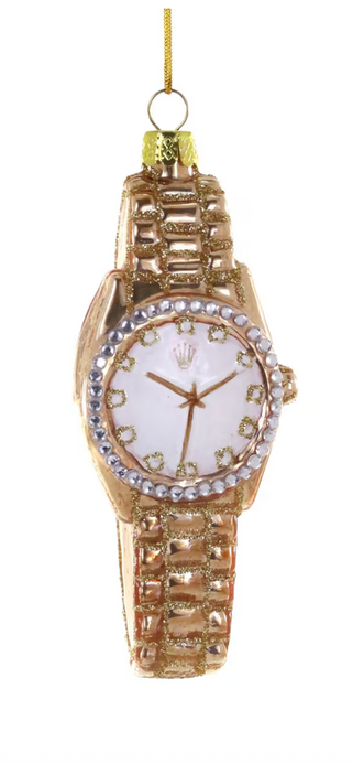 Luxury Watch Gold Ornament