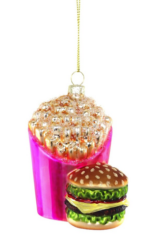 Burger & Fries Ornament