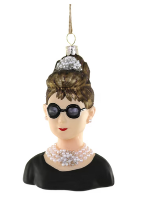 Audrey Hepburn Ornament