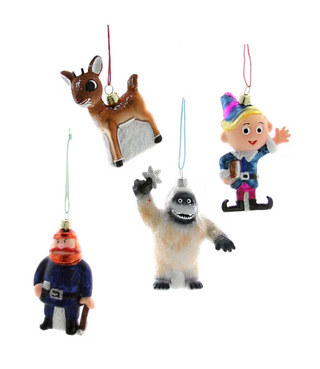 Retro Rudolph Characters Ornament
