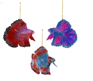 Beta Fish Ornament