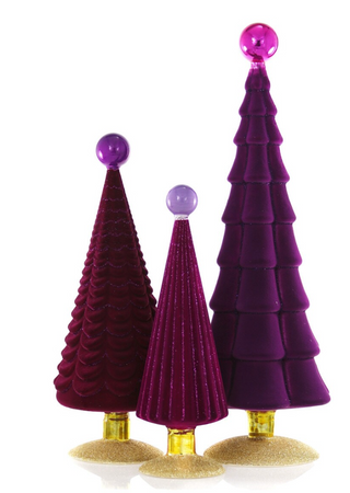 Crushed Velvet Trees