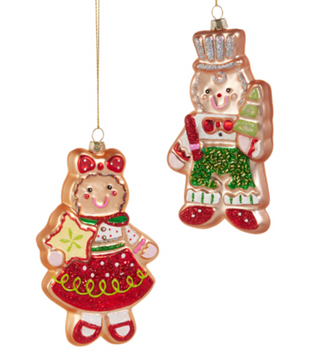Happy Gingerbread Ornament